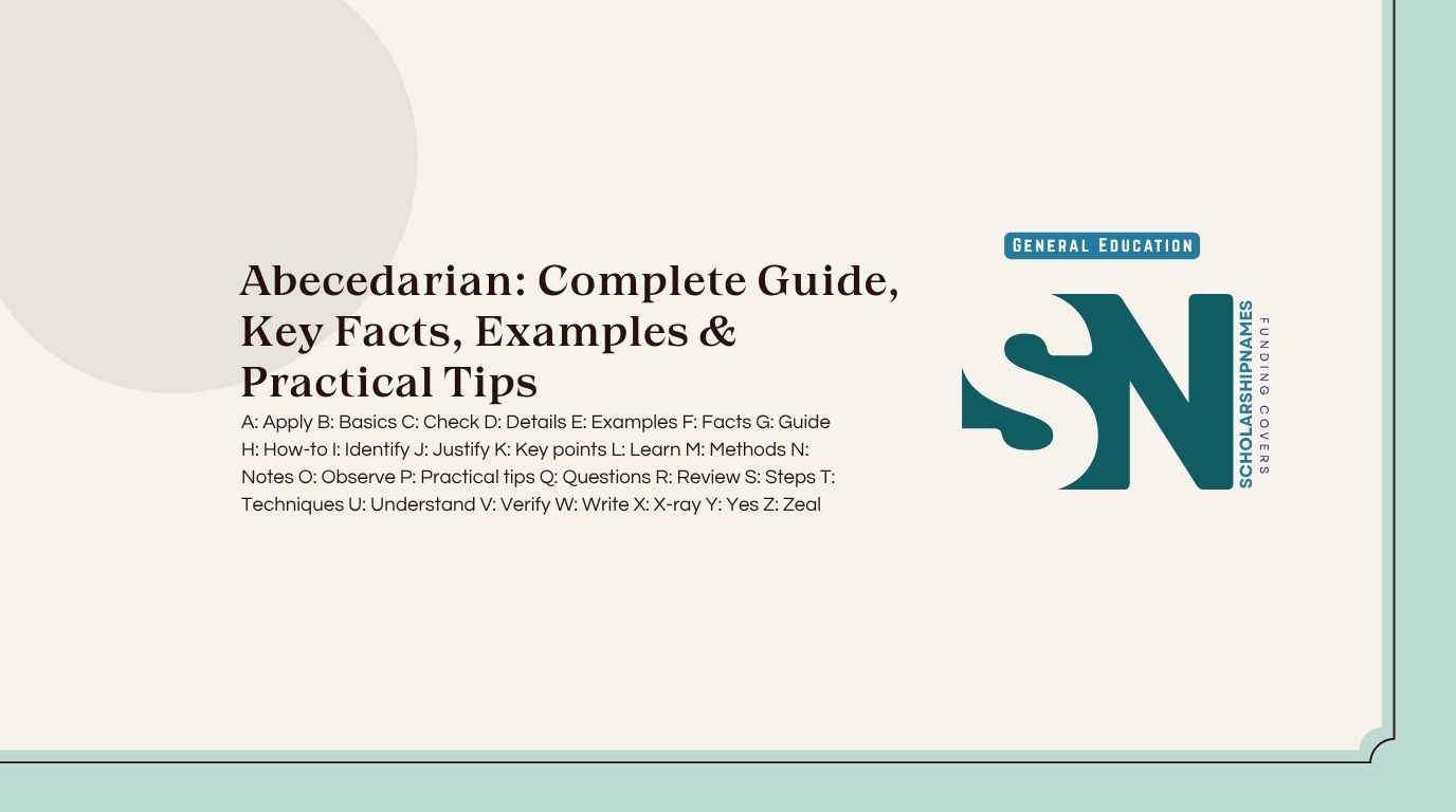 abecedarian