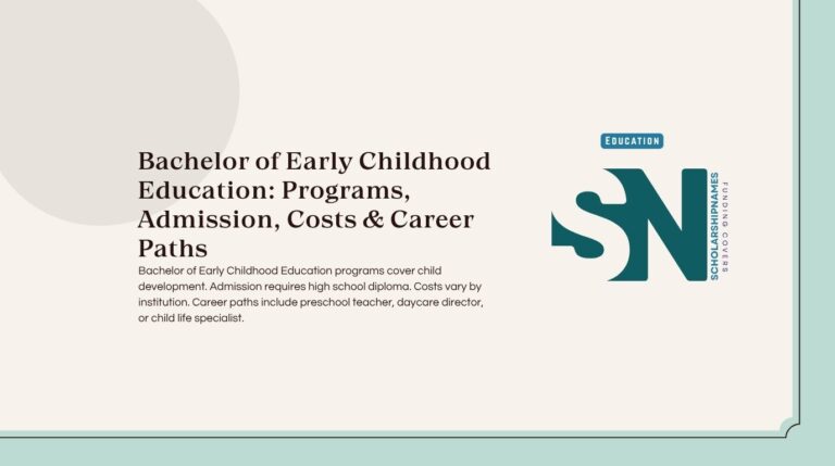 bachelor of early childhood education
