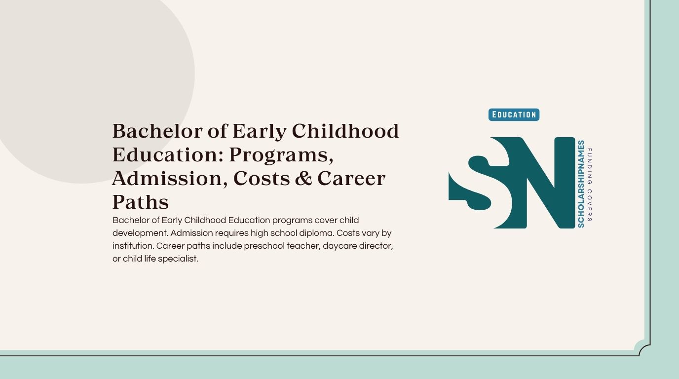 bachelor of early childhood education