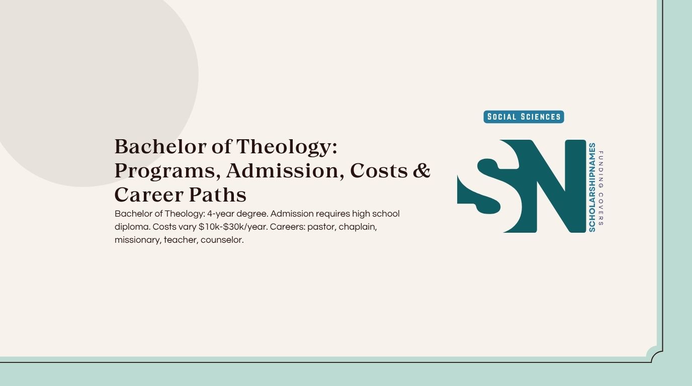 bachelor of theology