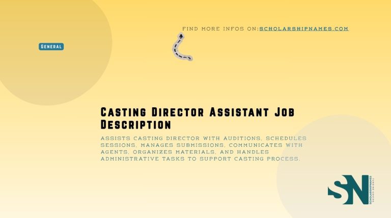 casting director assistant