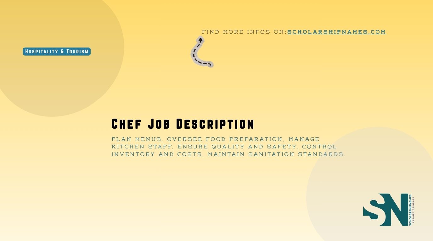 chef job description