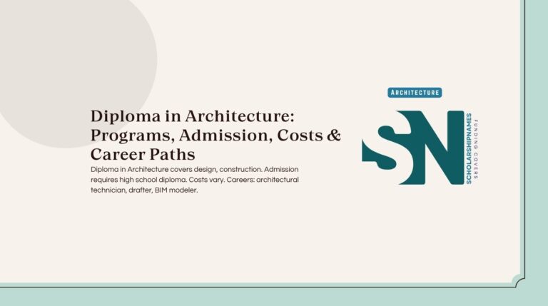 diploma in architecture