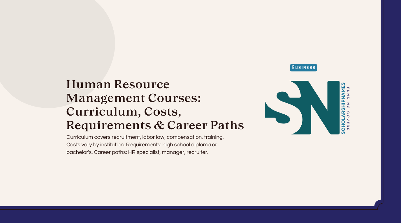 human resource management courses