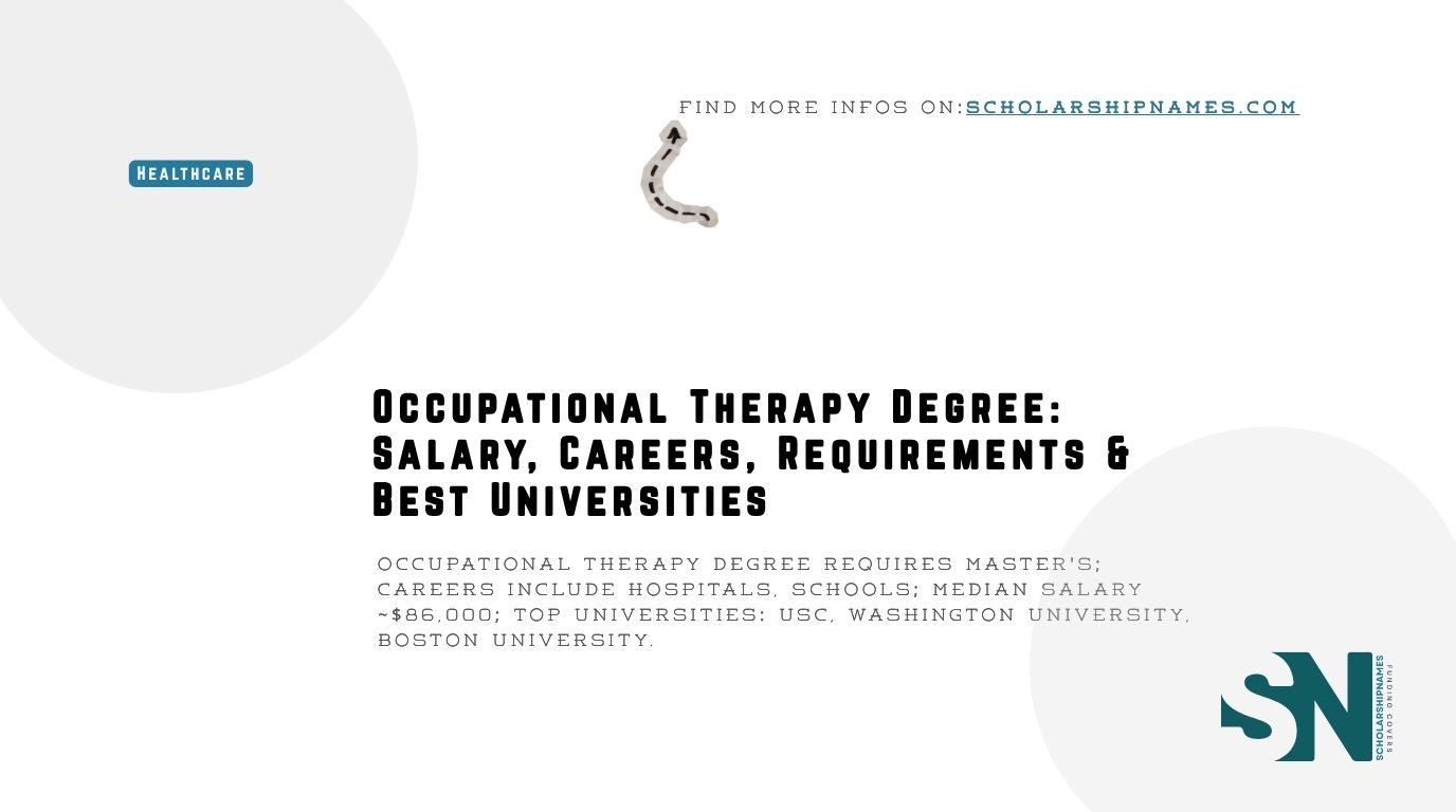 Occupational Therapy degree
