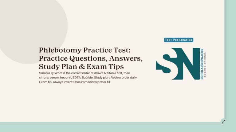 phlebotomy practice test