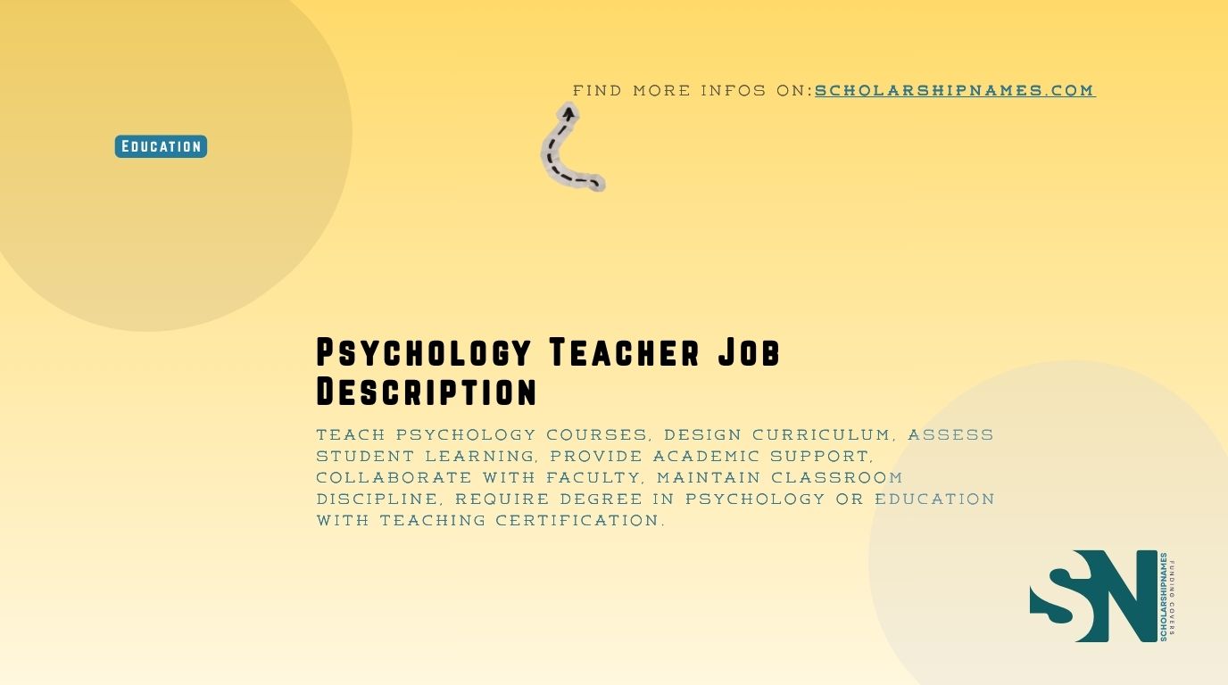 psychology teacher