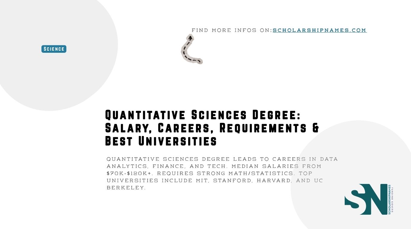 Quantitative Sciences degree