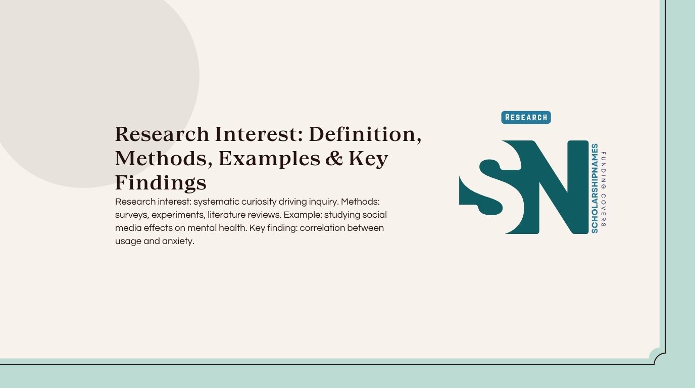 research interest