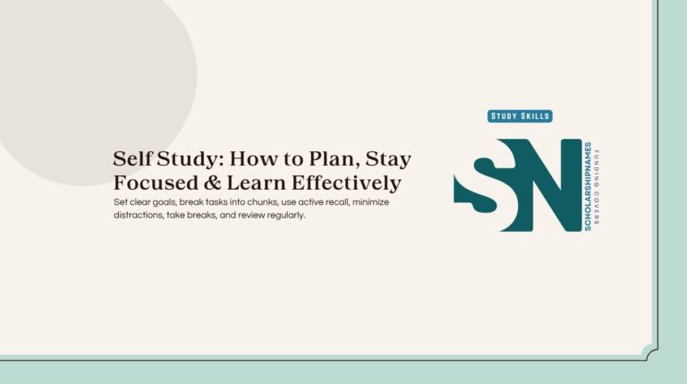self study