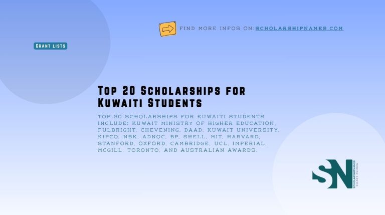 Kuwaiti student scholarships