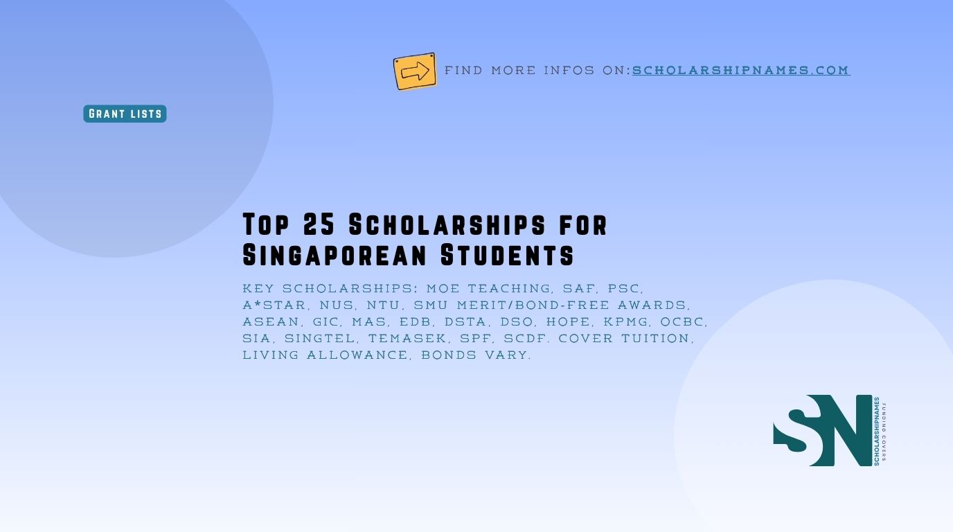 scholarships for Singaporean students