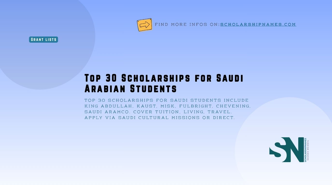 Saudi student scholarships